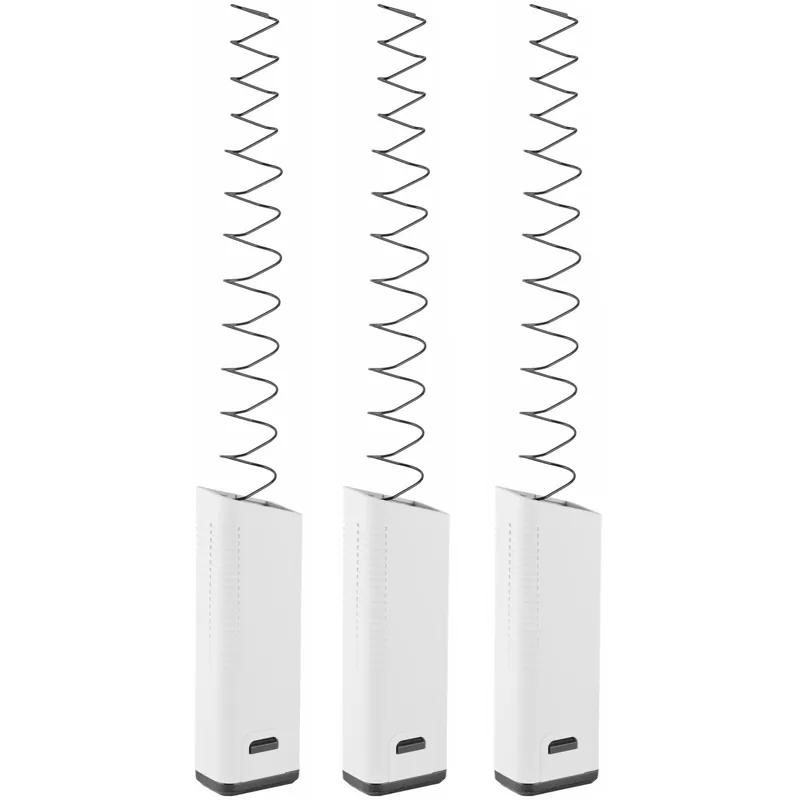 KRISS MagEx2 Magazine Extension Kit for Glock 21 .45 ACP, Alpine White 3-Pack KVA-MX2K45AP01