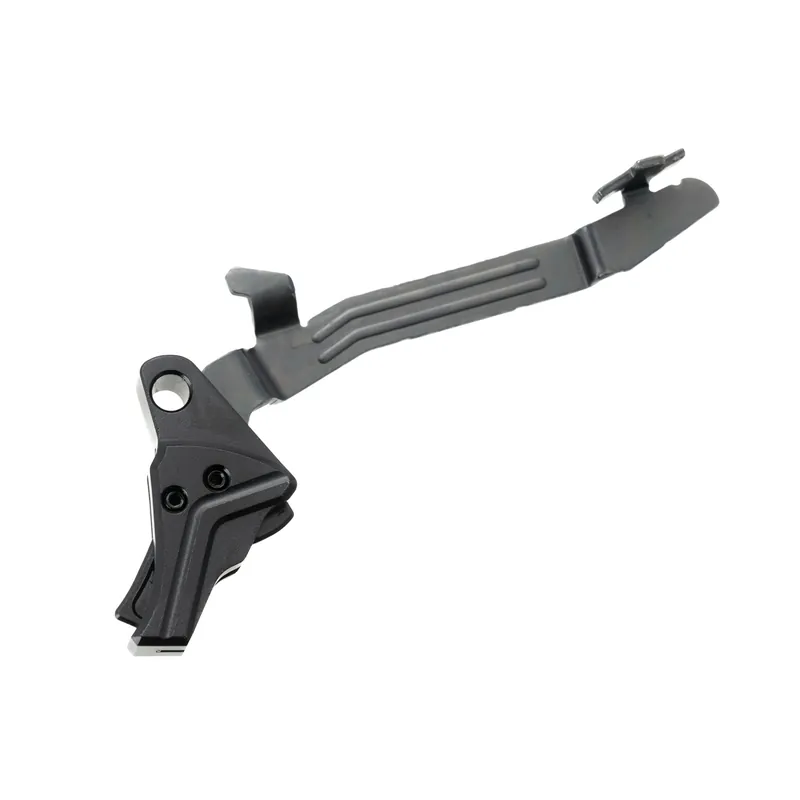 Tyrant CNC I.T.T.S. Trigger for Glock 43/43X/48, Black Shoe & Safety, TD-G43TRIG-BLK-BLK-BAR