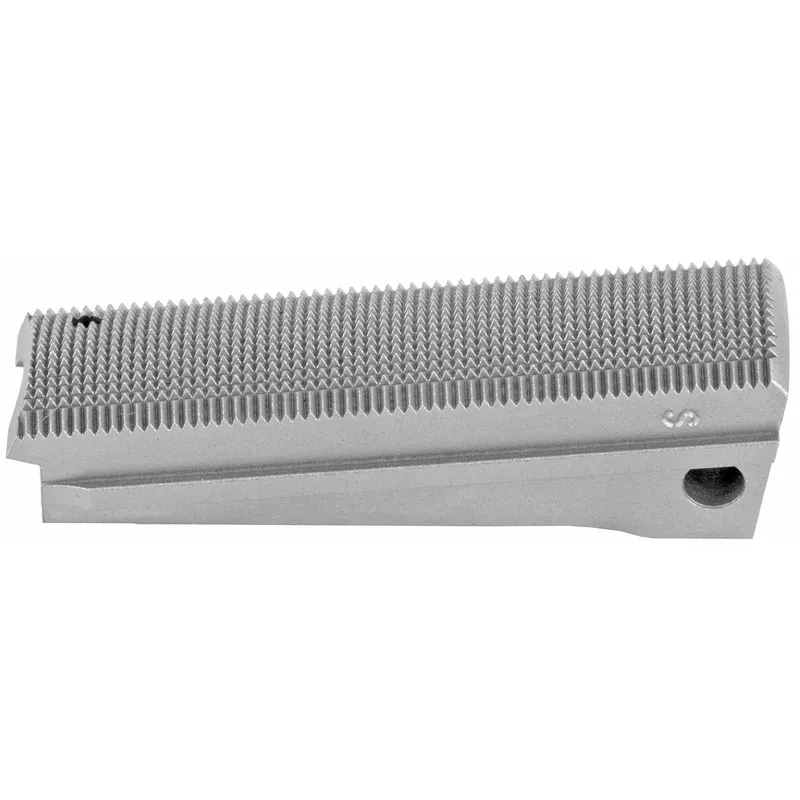 Wilson Combat 1911 Flat Stainless Checkered Mainspring Housing Upgrade, Bar-Stock Machined 92SF