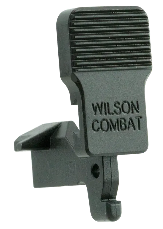 Wilson Combat AR-15 Extended Oversize Bolt Release, Serrated CNC Bar-Stock Steel, TREBR