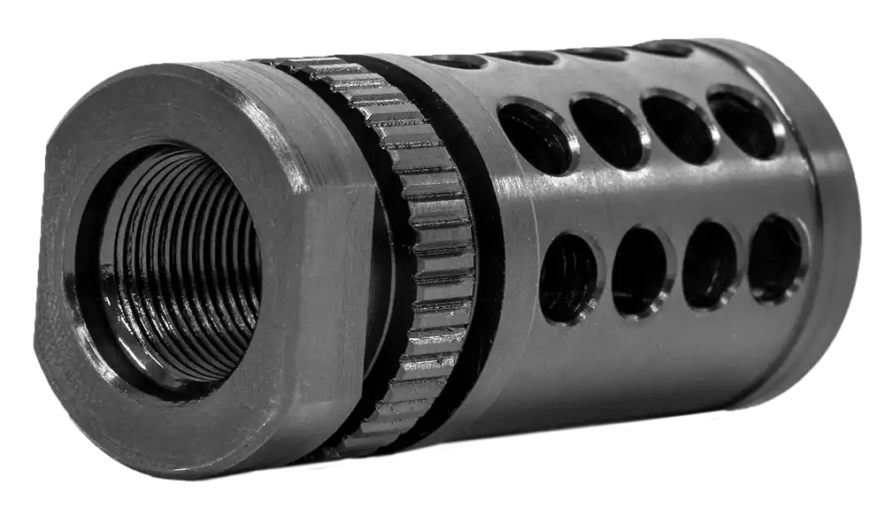 Grovtec US Inc G-Nite .308 Flash Suppressor, Black Nitride Steel, 5/8-24 Threads GTHM318