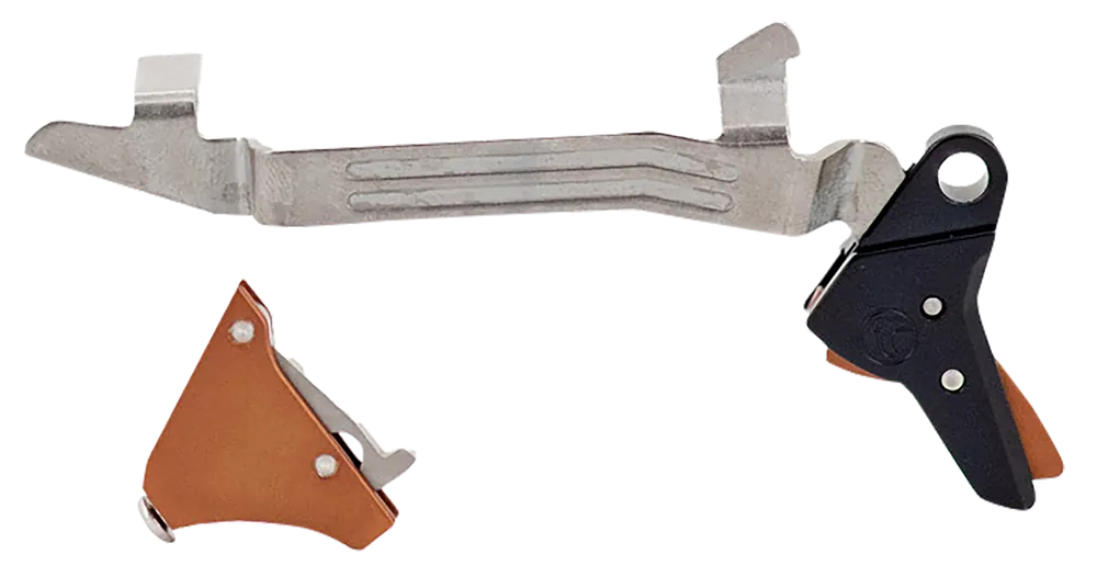 Timney Triggers Alpha Competition Trigger for Glock Gen 5/44 Bronze Straight Shoe ALPHAGLOCK5BRNZE