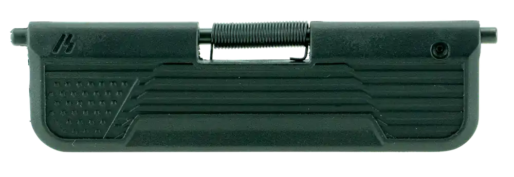 Strike Ultimate Dust Cover Flag Engraved for AR-15/M4/M16, Black Polymer 3.46in ARUDCEFLAG