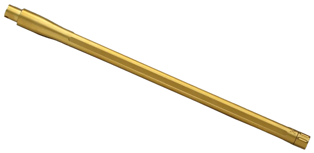 True Precision Inc TP/22 Ruger 10/22 True Profile 16.10in Fluted 416R Stainless Barrel Gold TP1022TBLG