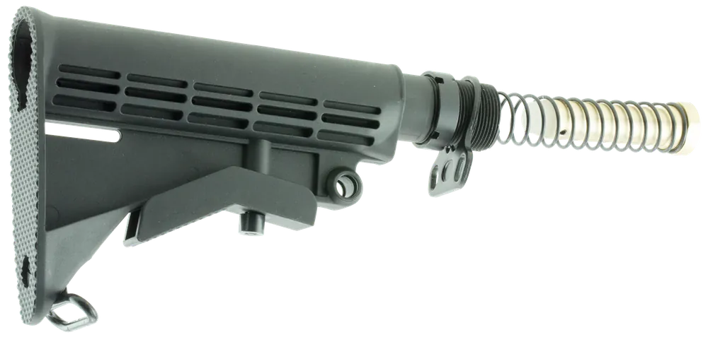 Aim Sports 6-Position Mil-Spec M4 Collapsible Stock Kit w/ Buffer Tube, Spring & Buffer ARSTKCC