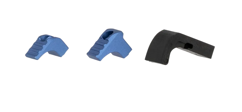 Strike Industries Modular Magazine Release for Glock Gen 4-5, CNC 6061 Aluminum, Blue G4MAGRELEASEBLU