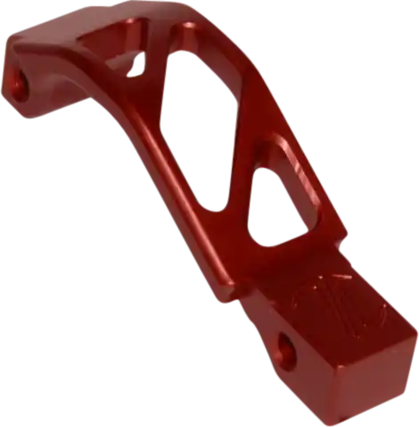 TIMBER CREEK OUTDOOR INC AR Oversized Drop-In Trigger Guard, Red Anodized Billet Aluminum AROTGR
