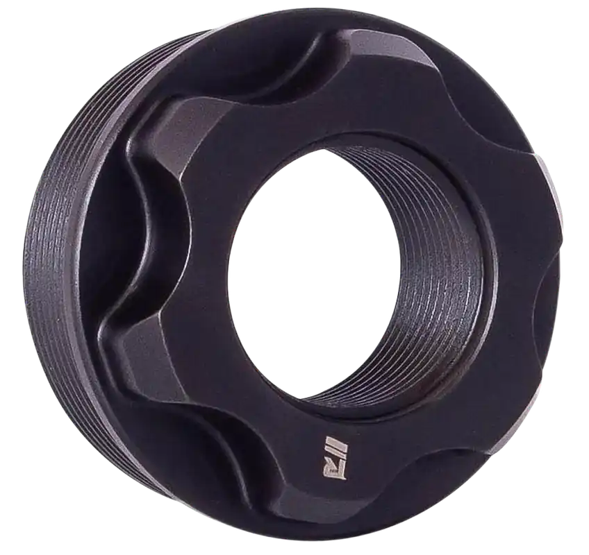 RUGGED SUPPRESSOR Fixed Barrel Mount, M18x1 Metric Thread for Obsidian 45/9, Black OF004