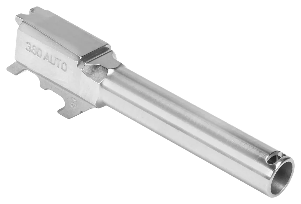 Smith & Wesson M&P 380 Shield EZ Ported Barrel, 3.83in Silver Stainless Steel 14556
