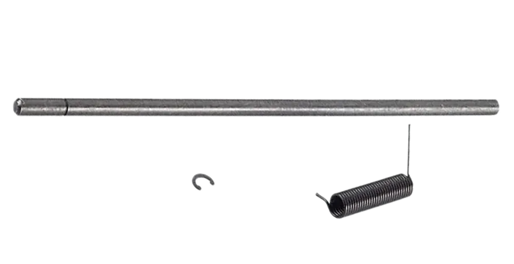 Wilson Combat AR-15 Ejection Port Dust Cover Parts Kit, Black Steel Rod/Spring/C-Clip TREPDK