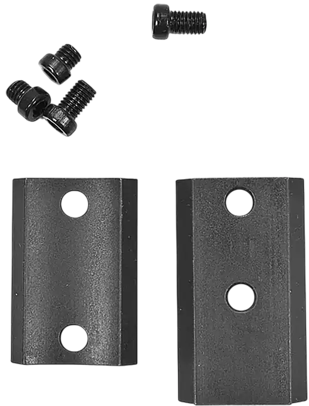 Warne Maxima 2-Piece Steel Weaver-Style Scope Bases for HS Precision, Matte Black M912/873M