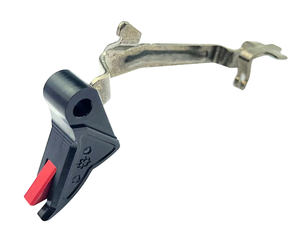 Cross Armory Enhanced Drop-In Flat-Faced Trigger w/ Bar for Glock Gen 1-4, 3.5lb CRGTB