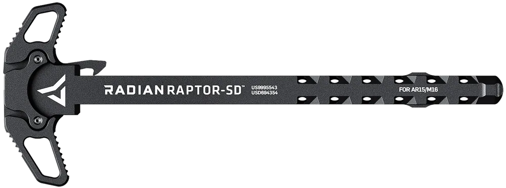 Radian Weapons Raptor-SD Ambidextrous Charging Handle for AR-15/M16, Gas-Ported Shaft, R0006
