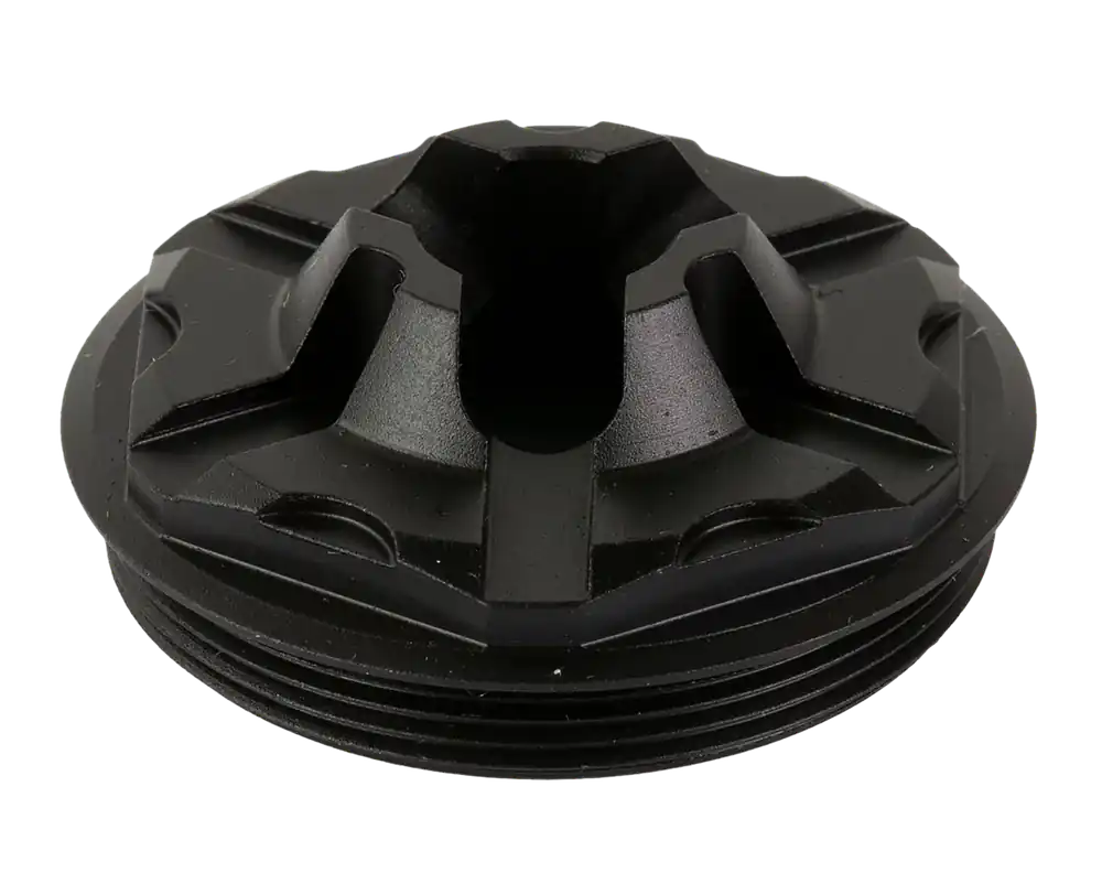 Energetic Armament 7.62mm Flash Hiding Suppressor End Cap for VOX/ARX, Black Nitride EA39