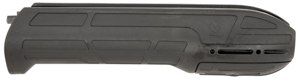 Adaptive Tactical EX Performance Shotgun Forend, Black Polymer w/ Hidden 2in Picatinny Rail AT02006F