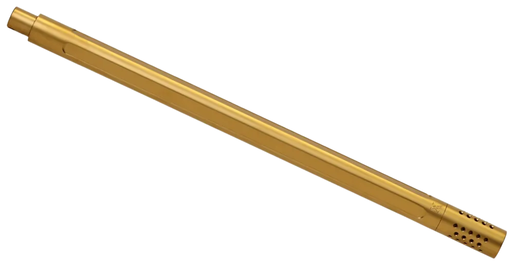 True Precision TP/22 16-Inch Compensated Bull Barrel for Ruger 10/22, Gold 416R SS TP1022BBLG