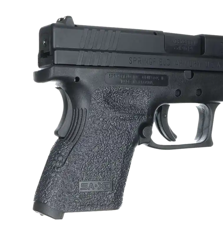 Talon Adhesive Grip Tape Textured Black Rubber for Springfield XD Subcompact 9/40 203R