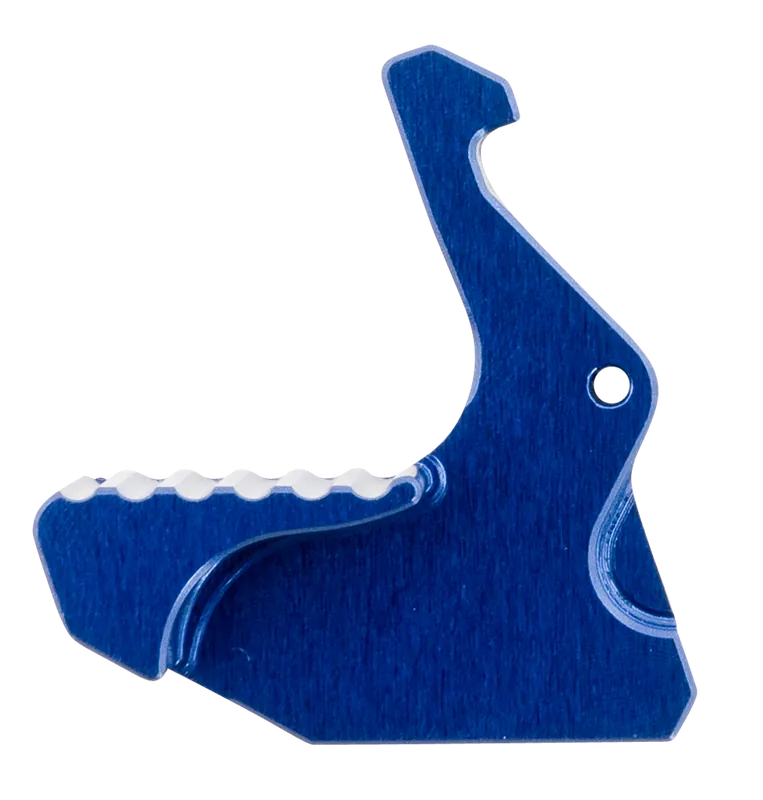 Rise Armament RA-212 Extended AR Charging Handle Latch, Patriot Blue Aluminum, Fits Mil-Spec, RA212GIBLU