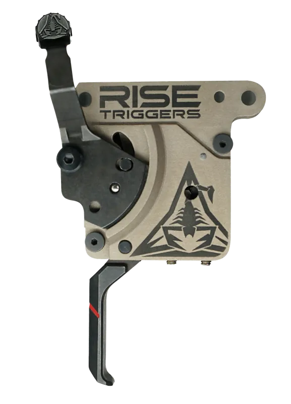 Rise Armament Reliant Pro Remington 700 Single-Stage Flat Trigger, 1-3 lb Adjustable RA735FBC