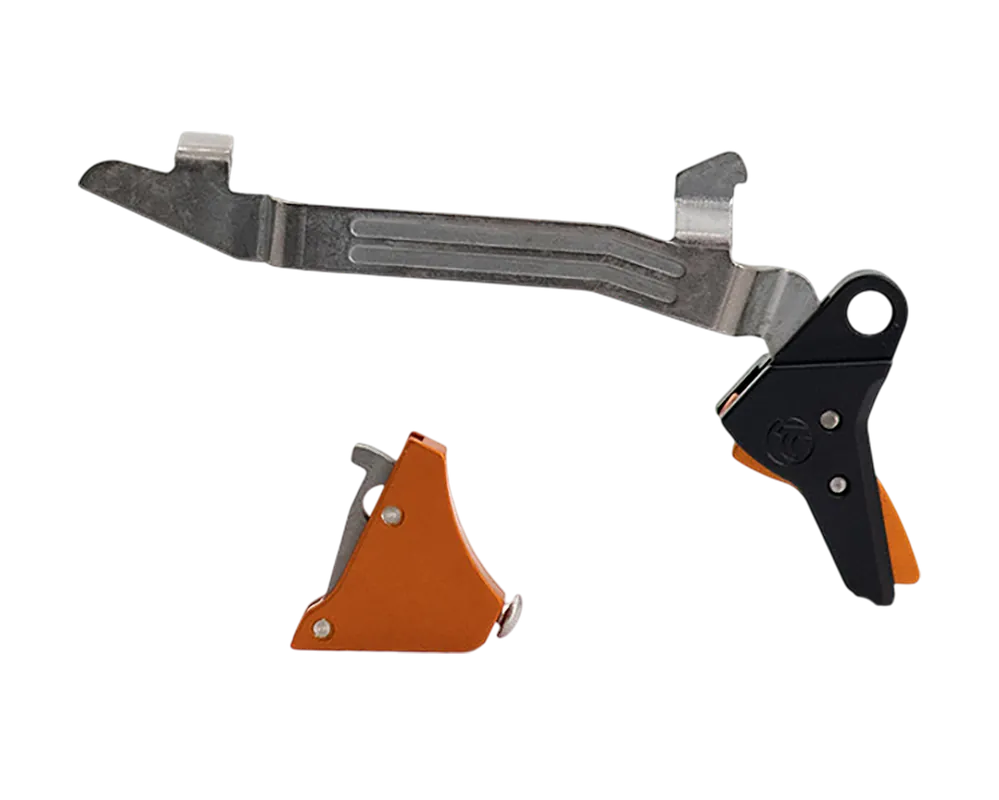 Timney Triggers Alpha Competition Trigger for Glock Gen5 9mm/.40 S&W, Orange ALPHAGLOCK5ORANGE