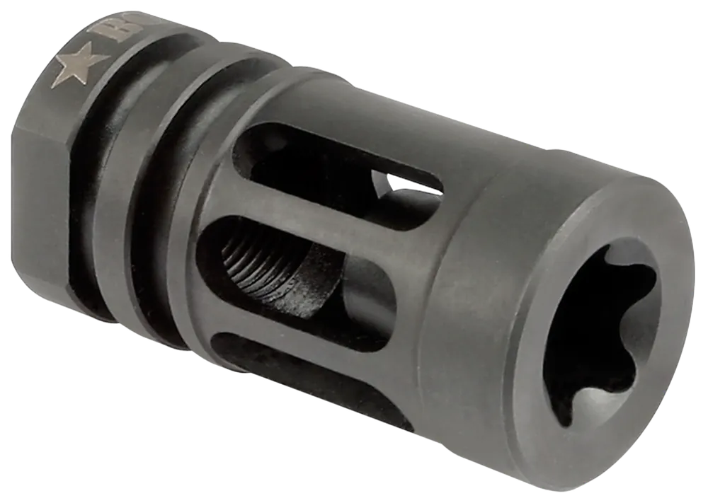 Bravo BCMGunfighter Mod 0 5.56 Compensator, Black Nitride Stainless, 1/2-28 Threads GFCMOD0556