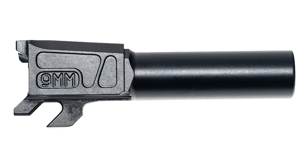 Faxon Firearms Duty Series 9mm Drop-In Barrel, Black Nitride, for M&P Shield 3.1in M&PA910NSNOQN
