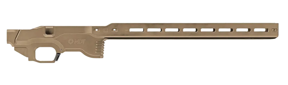 MDT ACC Premier Gen2 Chassis for Ruger American Rimfire, Flat Dark Earth Cerakote Aluminum 114881FDE