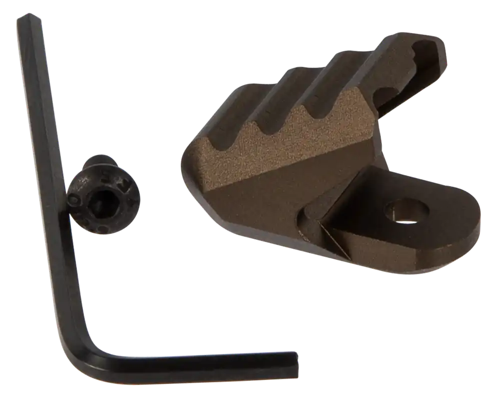 Strike ISO Tab Extension for Strike Latchless Charging Handle, Flat Dark Earth Aluminum ISOTABFDE
