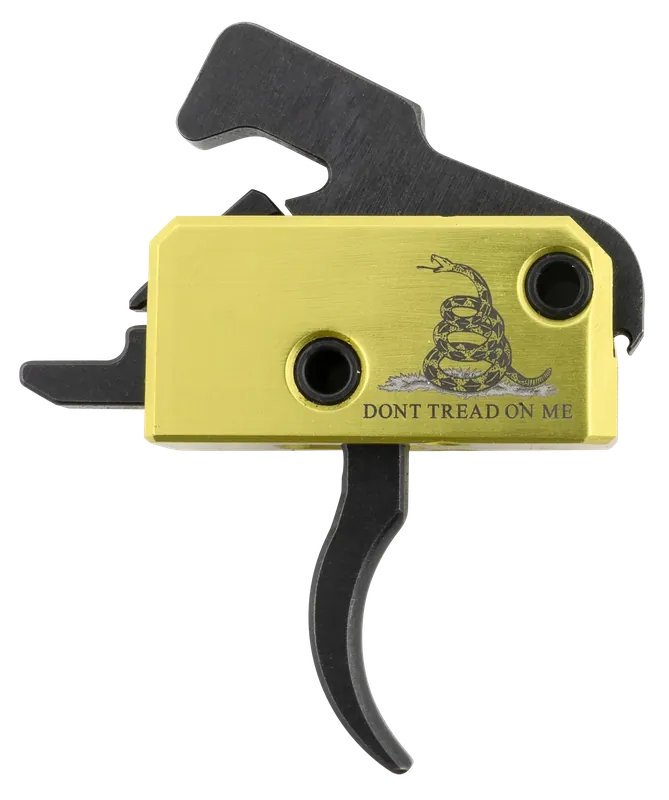 Rise Armament RA-140 DTOM Single-Stage Curved Trigger Assembly for AR-Platform, 3.5 lb Pull RA140DTOM
