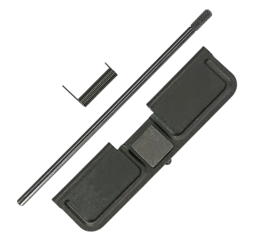 VKTR INDUSTRIES AR-15 Dust Cover Kit, Black, 3-Piece with Knurled Rod WLA-UPR-2004-01