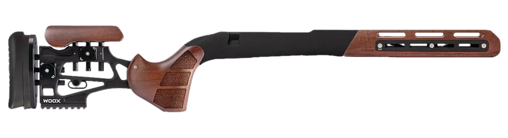 WOOX Furiosa Hybrid Rifle Chassis Stock, Walnut & Aluminum for Remington 700 SA SH.CHS011.05