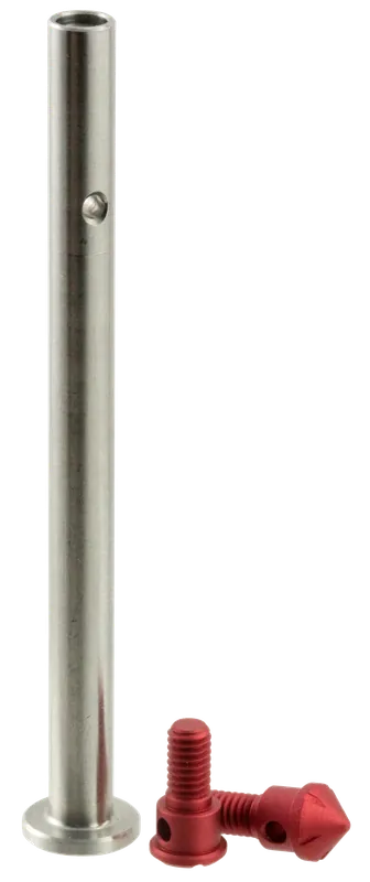 Strike Industries Modular Guide Rod for Glock Generation 3, Stainless Shaft & Red End Caps GMGRSRED