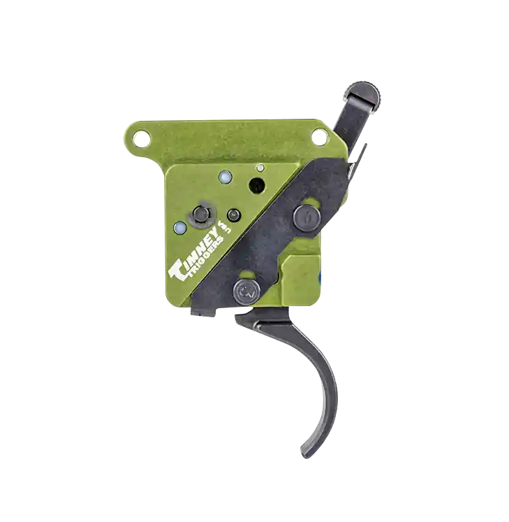 Timney Triggers Elite Hunter Drop-In Trigger for Remington 700 RH Curved 3 lb Black/Green 510V2