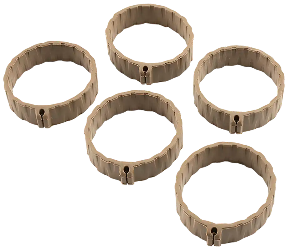 Strike Industries Bang Band Reversible M-LOK Cable Management Bands, Flat Dark Earth 5-Pack BANGBANDFDE