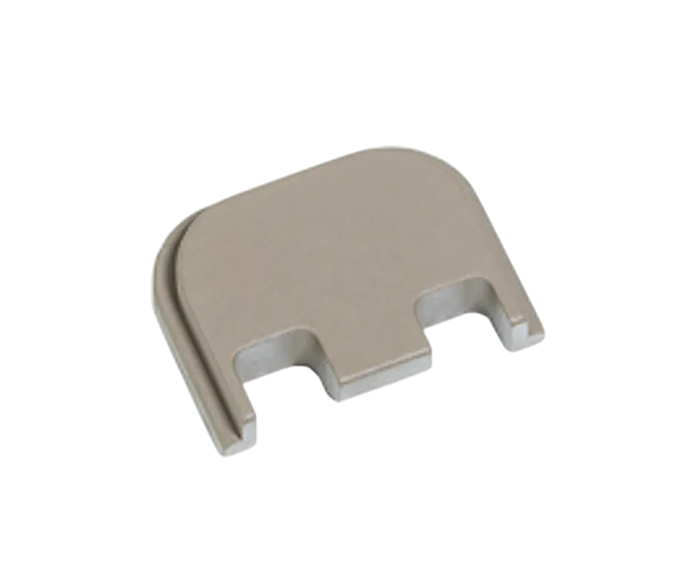 Timber Creek Glock 17/19 Slide Cover Plate, Billet Aluminum Flat Dark Earth Anodized GLSCPFDE