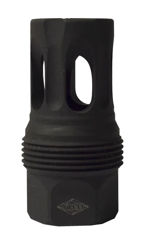 Yankee Hill sRx Quick-Detach Short Flash Hider, Black Phosphate Steel 5/8-24 Thread 444524