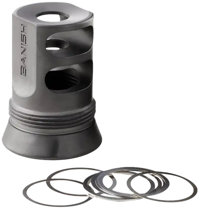 BANISH (Silencer Central) Muzzle Brake for BANISH 30 Gold Suppressor, 5/8x24, 100000310870