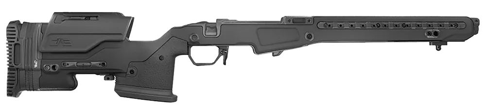 MDT JAE-700 G4 Rifle Chassis for Remington 700 Short Action, Black Anodized Aluminum 105379BLK