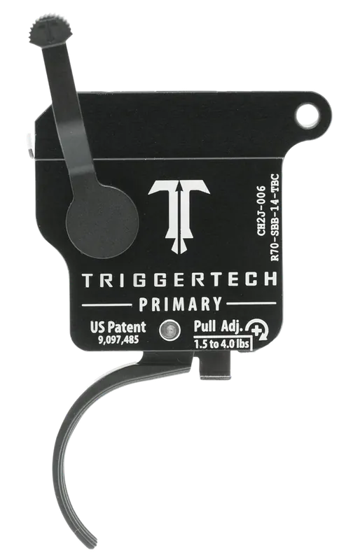 TRIGGERTECH Remington 700 Primary Single-Stage Curved Trigger Adjustable 1.5-4 lb R70SBB14TBC