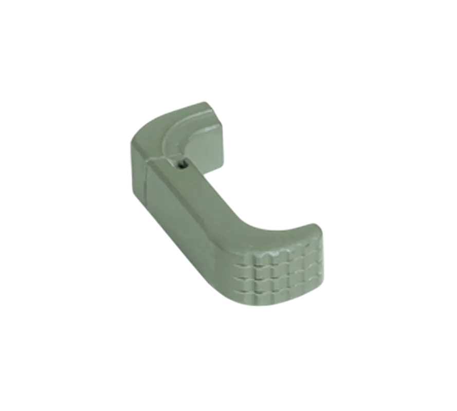 TIMBER CREEK OUTDOOR INC Extended Magazine Release for Glock 17/19 Gen4/Gen5, OD Green Anodized GLEMROD