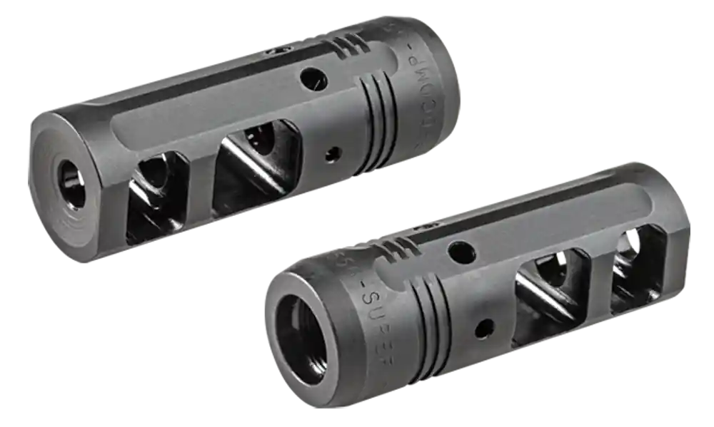 SureFire ProComp 5.56 Muzzle Brake, Black Nitride Steel, 1/2-28 Threads, 2.5 in PROCOMP556