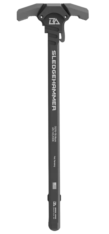 BREEK Sledgehammer Ambidextrous AR-10/LR-308 Charging Handle, Gray 7075-T6 Aluminum BRK6010MGRAY