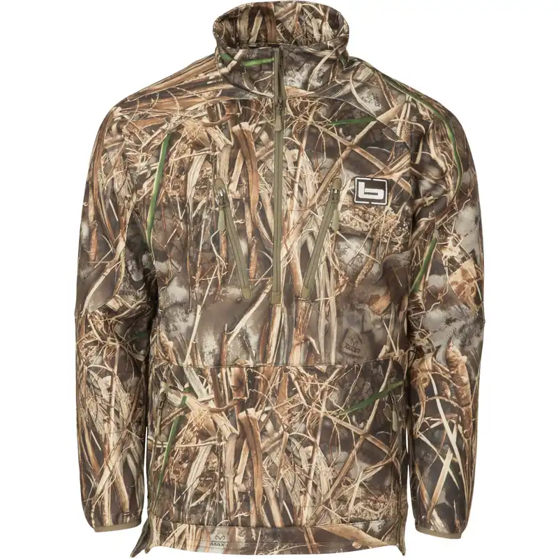 Men‘s Heavy Tech Fleece Half Zip Pullover by Banded
