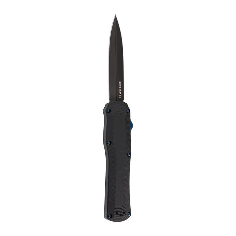 Autocrat OTF Knife in Black with a S30V Double Edge Dagger Blade by Benchmade