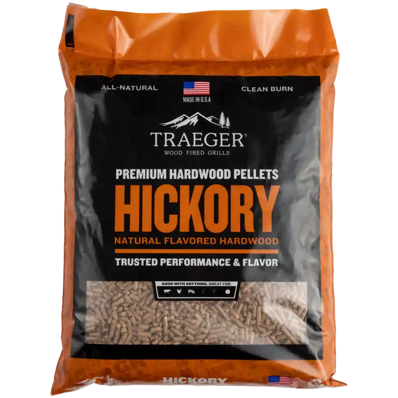 Hickory Premium Hardwood Pellets by Traeger
