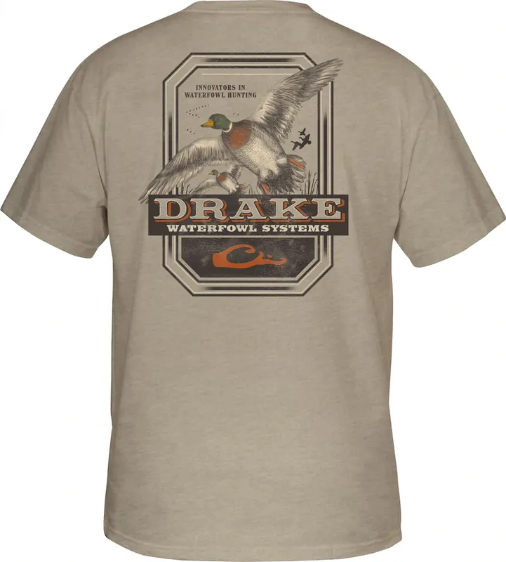 The Mallard Short Sleeve Tee by Drake Waterfowl