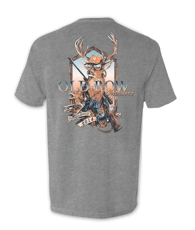 Hunting Buck Pocket Tee Shirt by Old Row