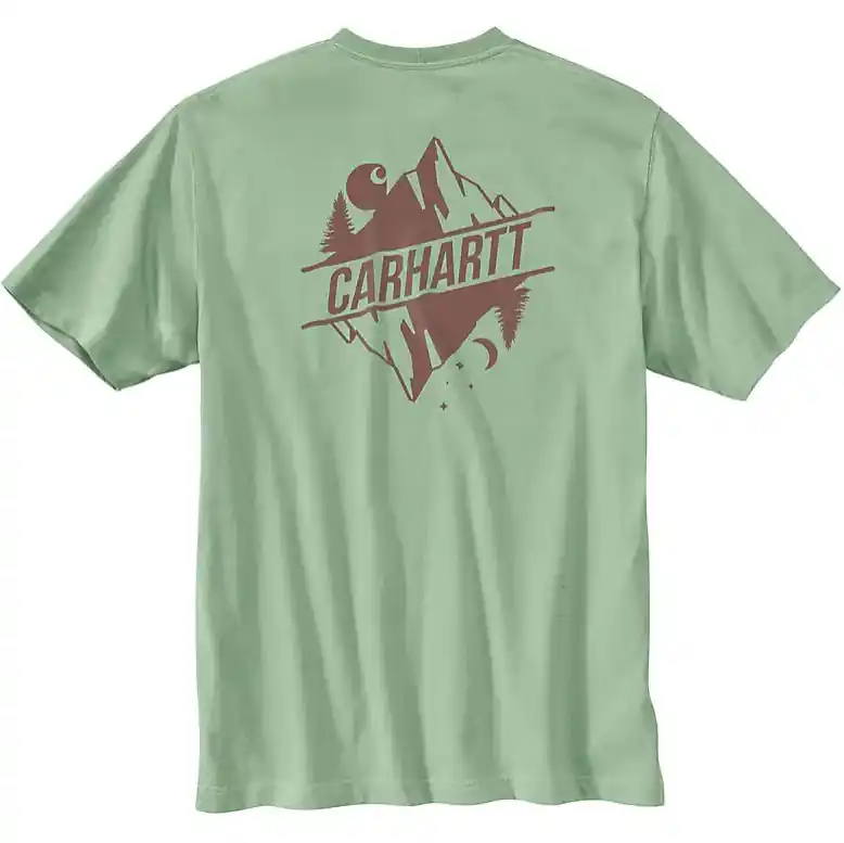 Relaxed Fit Heavy Weight Short Sleeve Tee Shirt Outdoor by Carhartt
