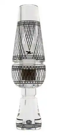 Hancock Duck Call - Checkered Clear