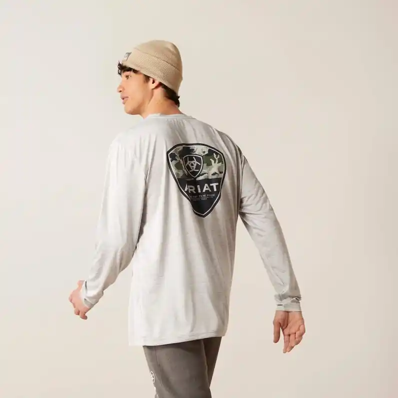 Charger Camo Corps Long Sleeve Tee Shirt by Ariat